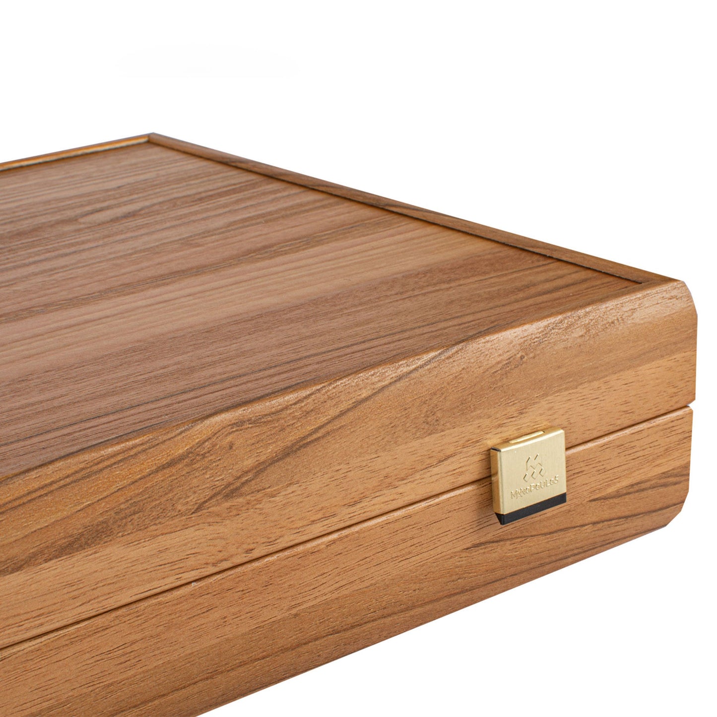 Premium Handcrafted Red Natural Cork Backgammon Set with Oak Wood Checkers - Premium Backgammon from MANOPOULOS Chess & Backgammon - Just €118! Shop now at MANOPOULOS Chess & Backgammon