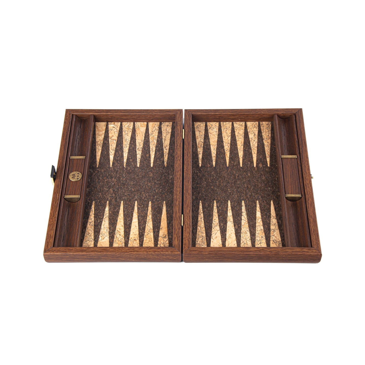 Premium Handcrafted Natural Cork Backgammon Set with Cube Design and Olive Wood Checkers - Premium Backgammon from MANOPOULOS Chess & Backgammon - Just €118.50! Shop now at MANOPOULOS Chess & Backgammon