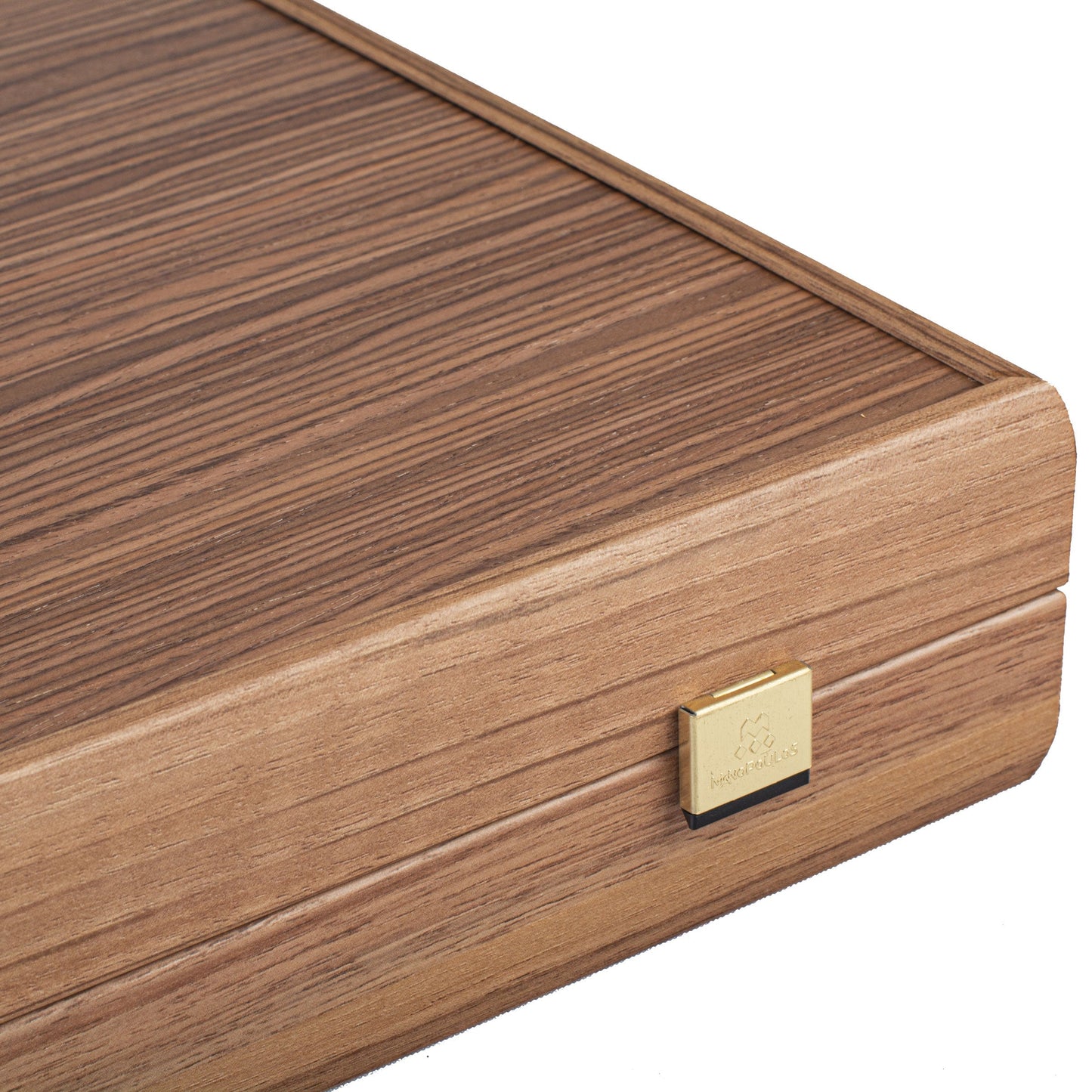 Premium Handcrafted Walnut with Green Oak Backgammon Set - Premium Backgammon from MANOPOULOS Chess & Backgammon - Just €193! Shop now at MANOPOULOS Chess & Backgammon
