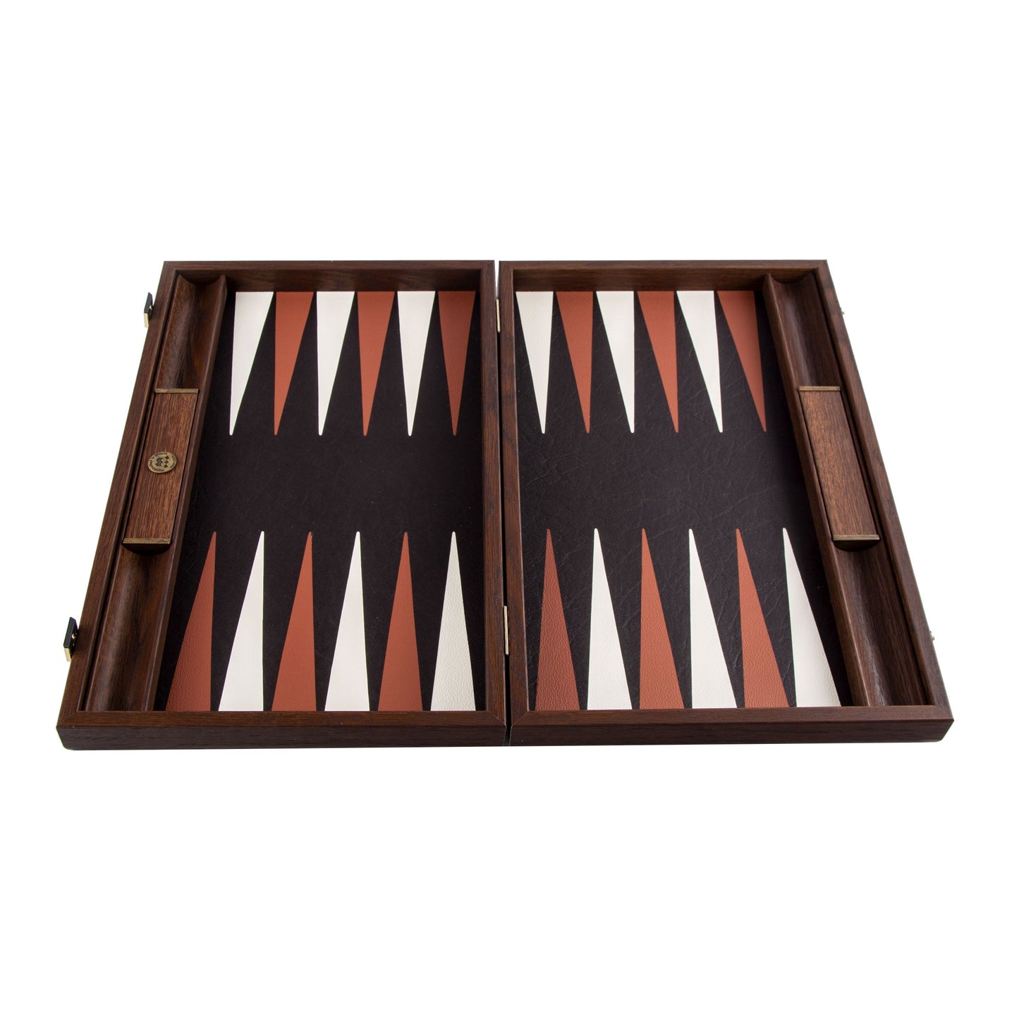 Premium Handcrafted Crocodile Tote in Antique Brown Leather Backgammon Set - Premium Backgammon from MANOPOULOS Chess & Backgammon - Just €519! Shop now at MANOPOULOS Chess & Backgammon