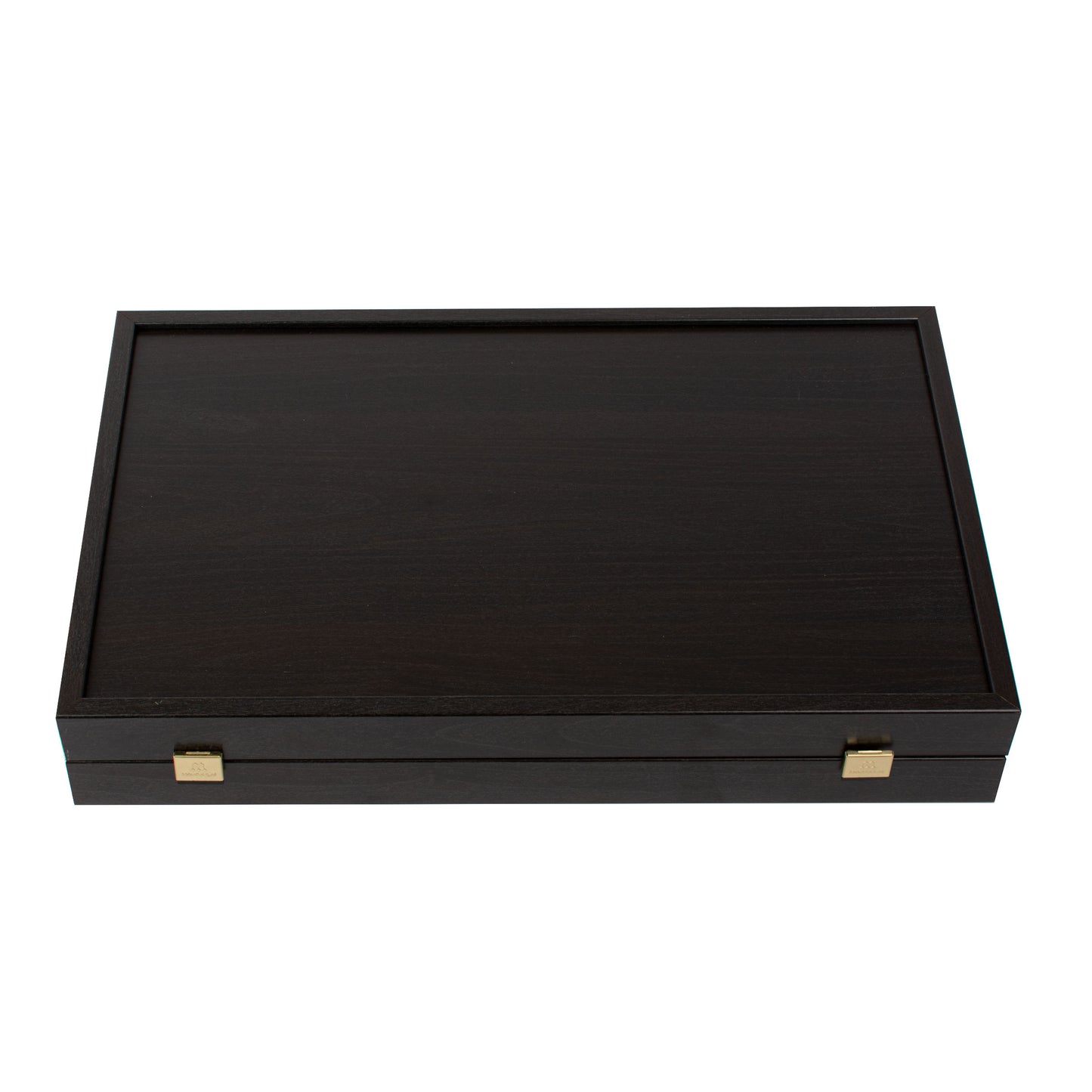 Handcrafted Wenge Replica Wood Backgammon Set with Side Racks - Classic Design and Quality Materials