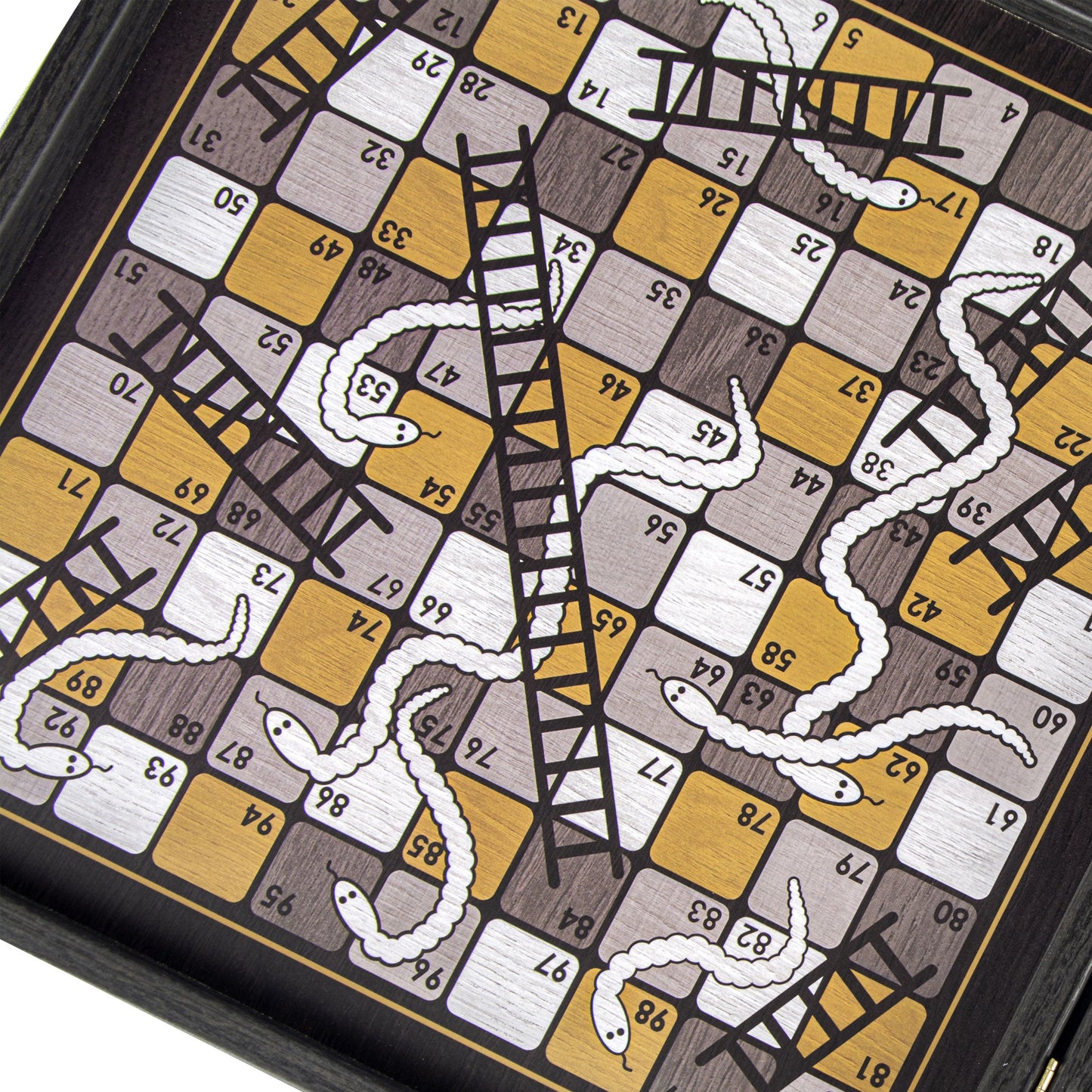 Modern Style 4-in-1 Combo Game Set: Chess, Backgammon, Ludo & Snakes - Premium Combo Games from MANOPOULOS Chess & Backgammon - Just €71.50! Shop now at MANOPOULOS Chess & Backgammon