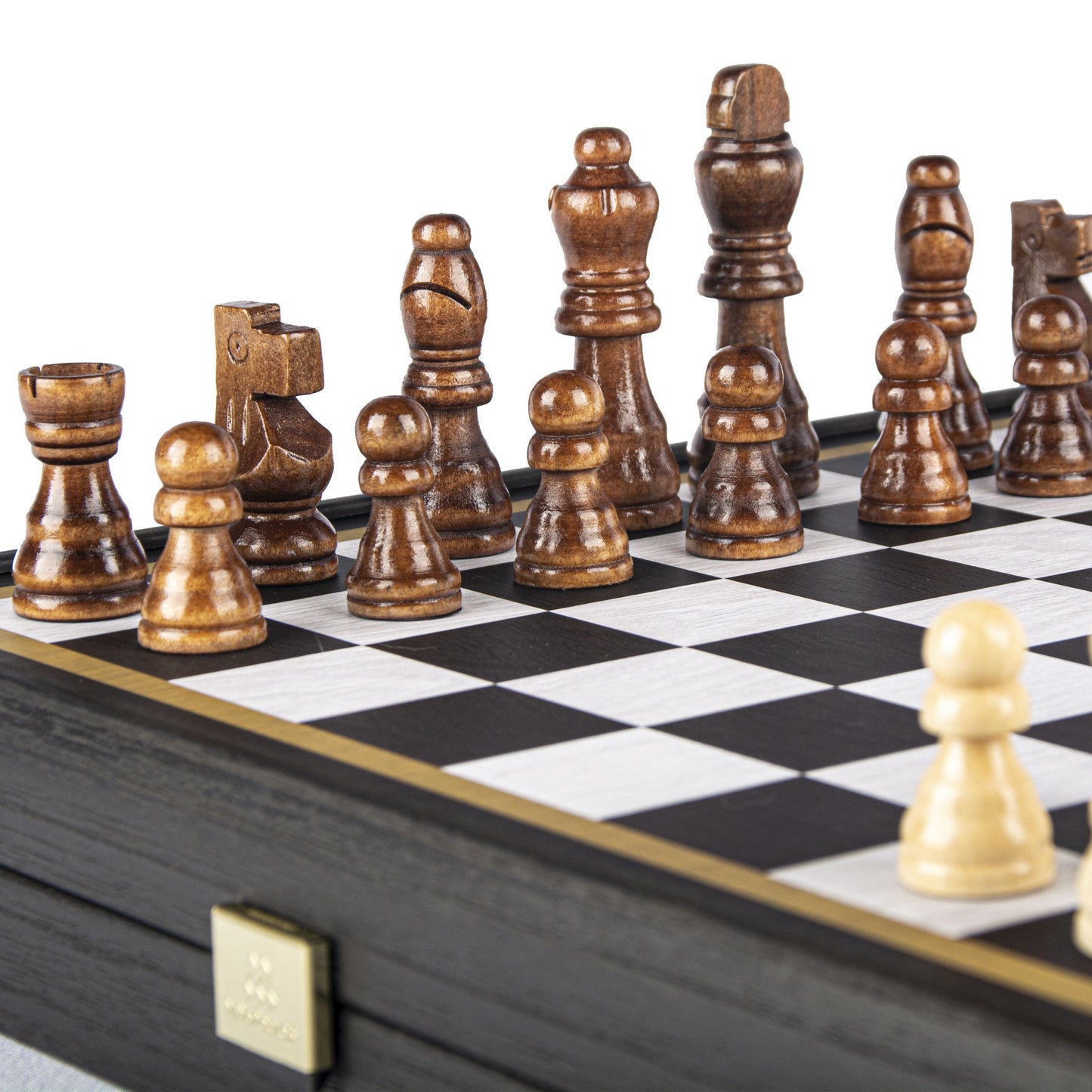 Modern Style 4-in-1 Combo Game Set: Chess, Backgammon, Ludo & Snakes - Premium Combo Games from MANOPOULOS Chess & Backgammon - Just €71.50! Shop now at MANOPOULOS Chess & Backgammon