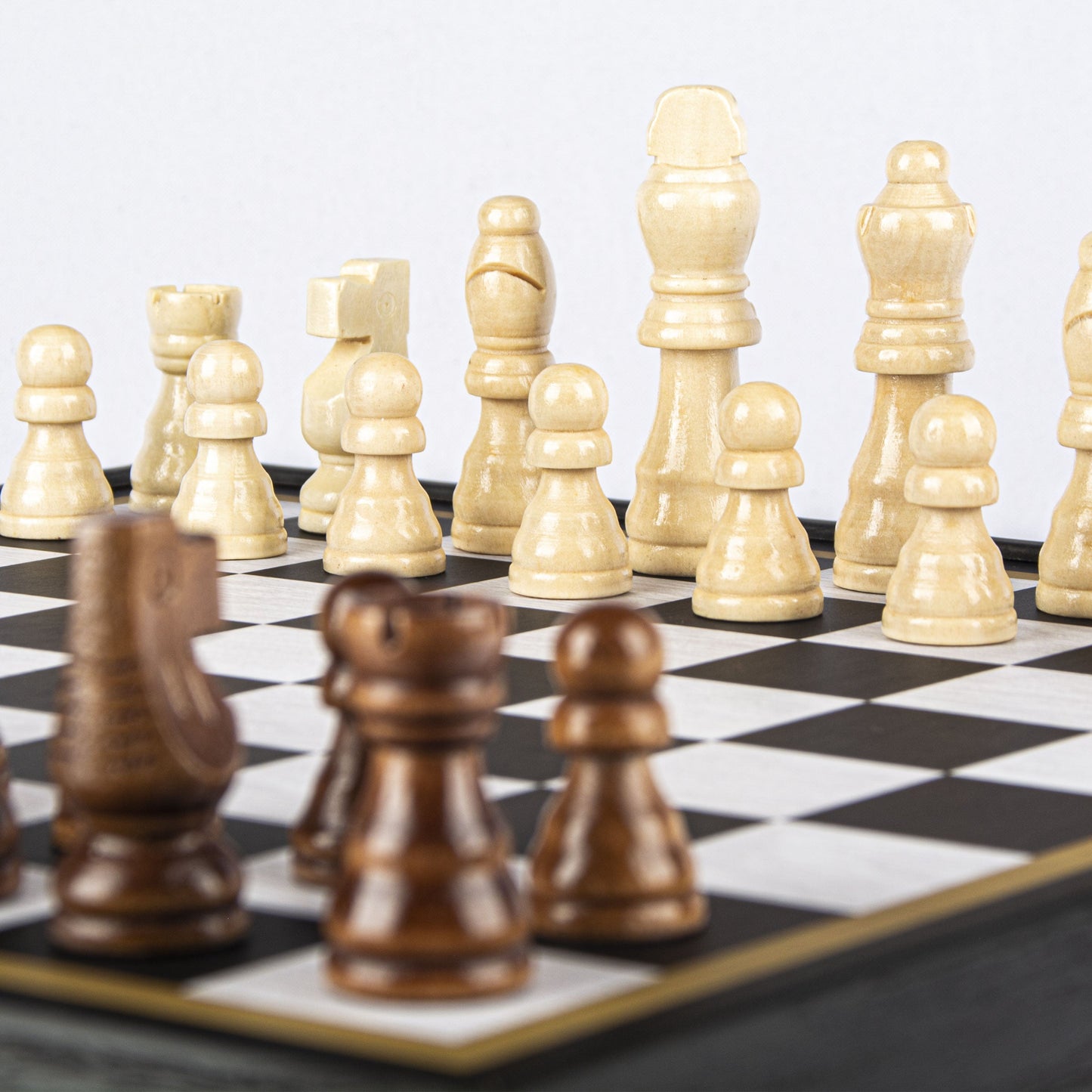 Modern Style 4-in-1 Combo Game Set: Chess, Backgammon, Ludo & Snakes - Premium Combo Games from MANOPOULOS Chess & Backgammon - Just €71.50! Shop now at MANOPOULOS Chess & Backgammon