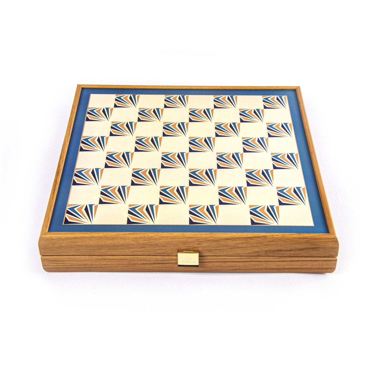 Navy Blue 4-in-1 Combo Game Set: Chess, Backgammon, Ludo & Snakes - Premium Combo Games from MANOPOULOS Chess & Backgammon - Just €71.50! Shop now at MANOPOULOS Chess & Backgammon