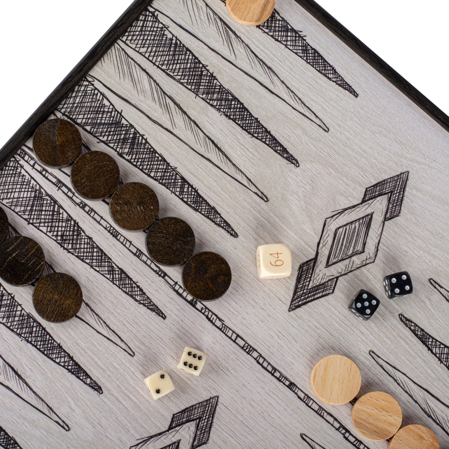 Freehand Drawing Sketch 4-in-1 Combo Game Set: Chess, Backgammon, Ludo & Snakes - Premium Combo Games from MANOPOULOS Chess & Backgammon - Just €71.50! Shop now at MANOPOULOS Chess & Backgammon