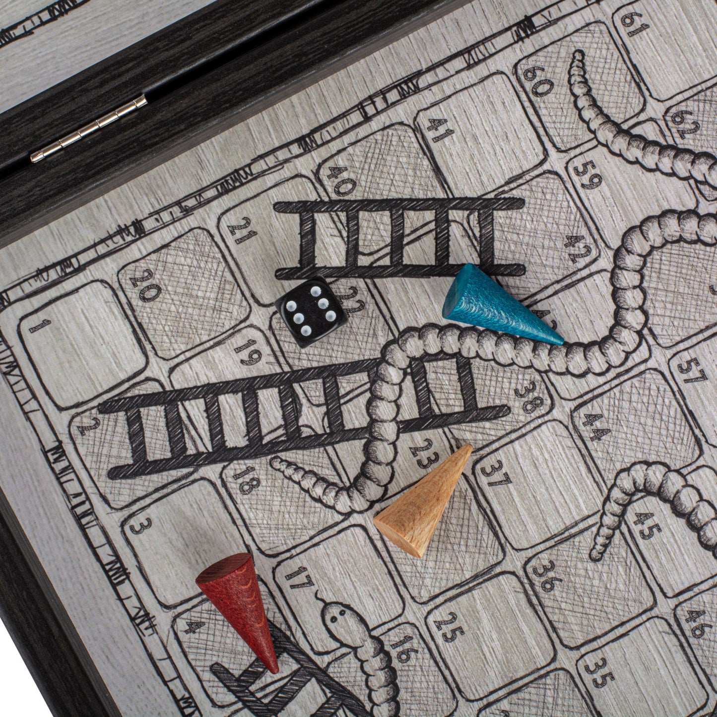 Freehand Drawing Sketch 4-in-1 Combo Game Set: Chess, Backgammon, Ludo & Snakes - Premium Combo Games from MANOPOULOS Chess & Backgammon - Just €71.50! Shop now at MANOPOULOS Chess & Backgammon