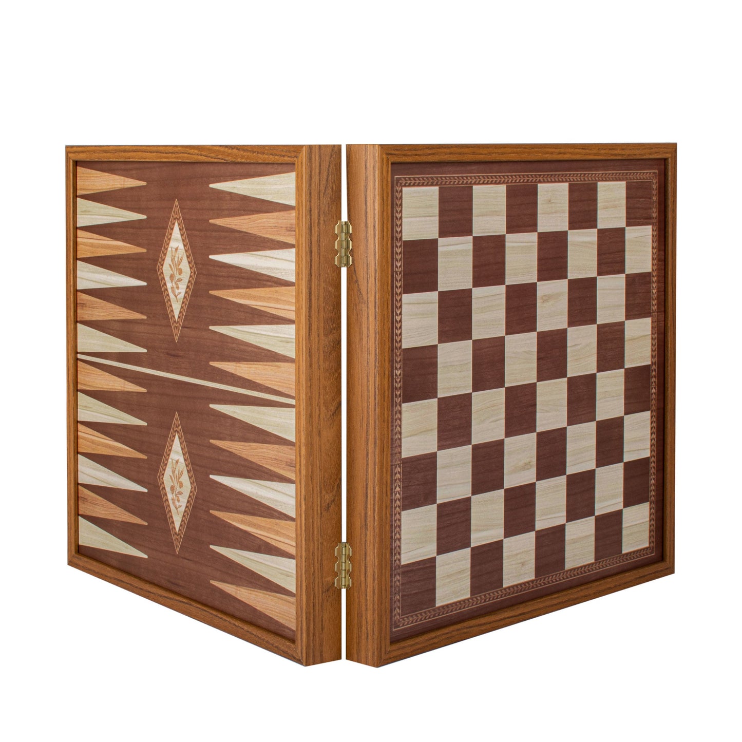 Classic Style 4-in-1 Combo Game Set: Chess, Backgammon, Ludo & Snakes - Premium Combo Games from MANOPOULOS Chess & Backgammon - Just €71.50! Shop now at MANOPOULOS Chess & Backgammon