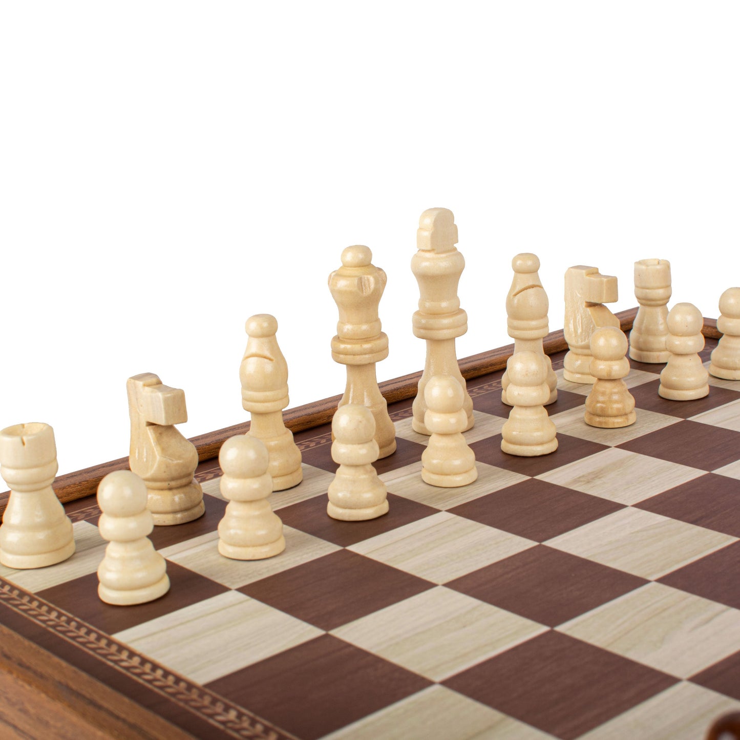 Classic Style 4-in-1 Combo Game Set: Chess, Backgammon, Ludo & Snakes - Premium Combo Games from MANOPOULOS Chess & Backgammon - Just €71.50! Shop now at MANOPOULOS Chess & Backgammon