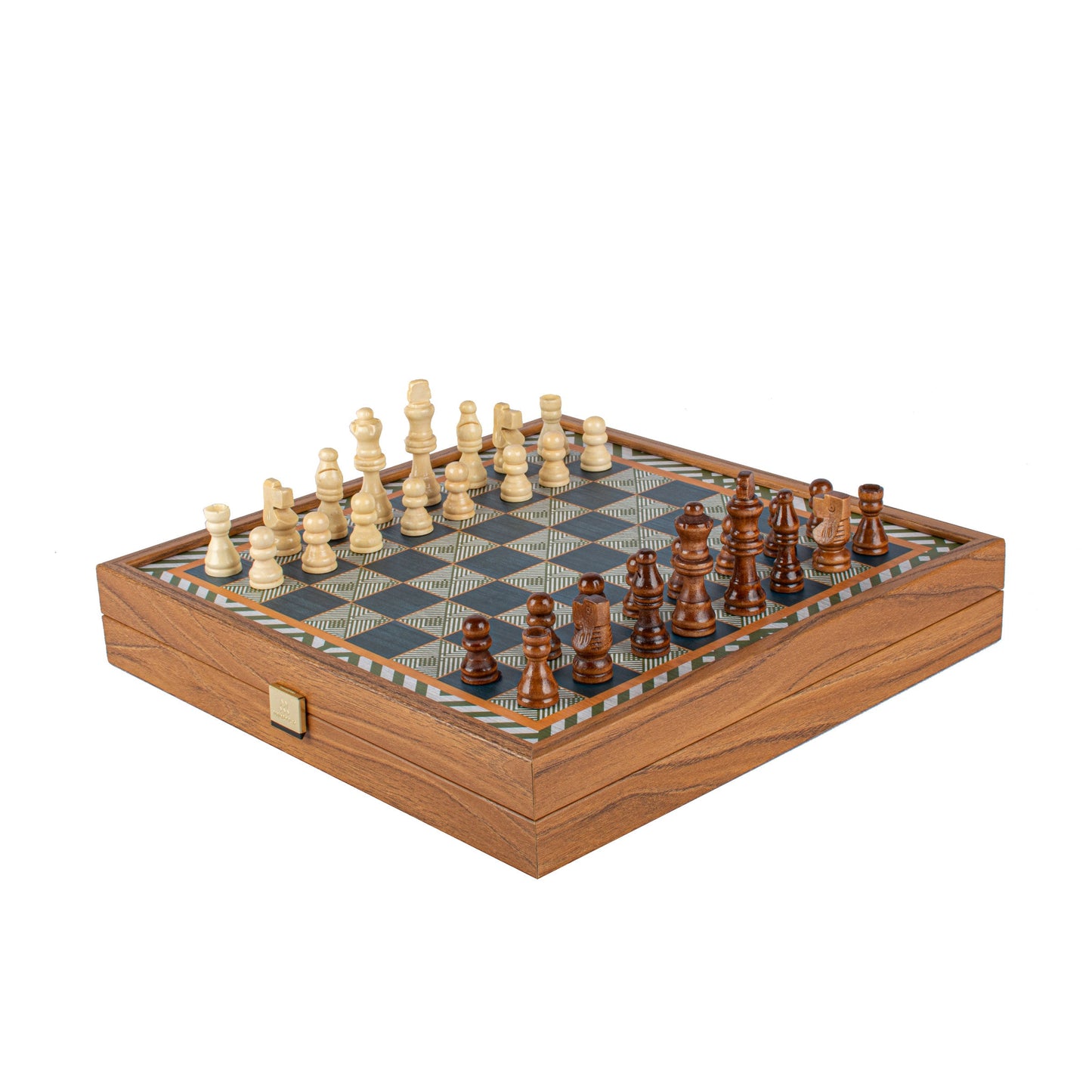 Retro Design 4-in-1 Combo Game Set: Chess, Backgammon, Ludo & Snakes - Premium Combo Games from MANOPOULOS Chess & Backgammon - Just €71.50! Shop now at MANOPOULOS Chess & Backgammon