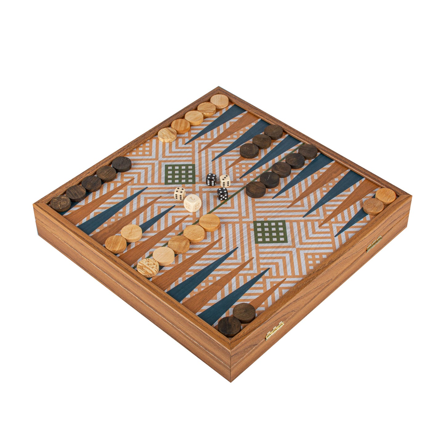Retro Design 4-in-1 Combo Game Set: Chess, Backgammon, Ludo & Snakes - Premium Combo Games from MANOPOULOS Chess & Backgammon - Just €71.50! Shop now at MANOPOULOS Chess & Backgammon