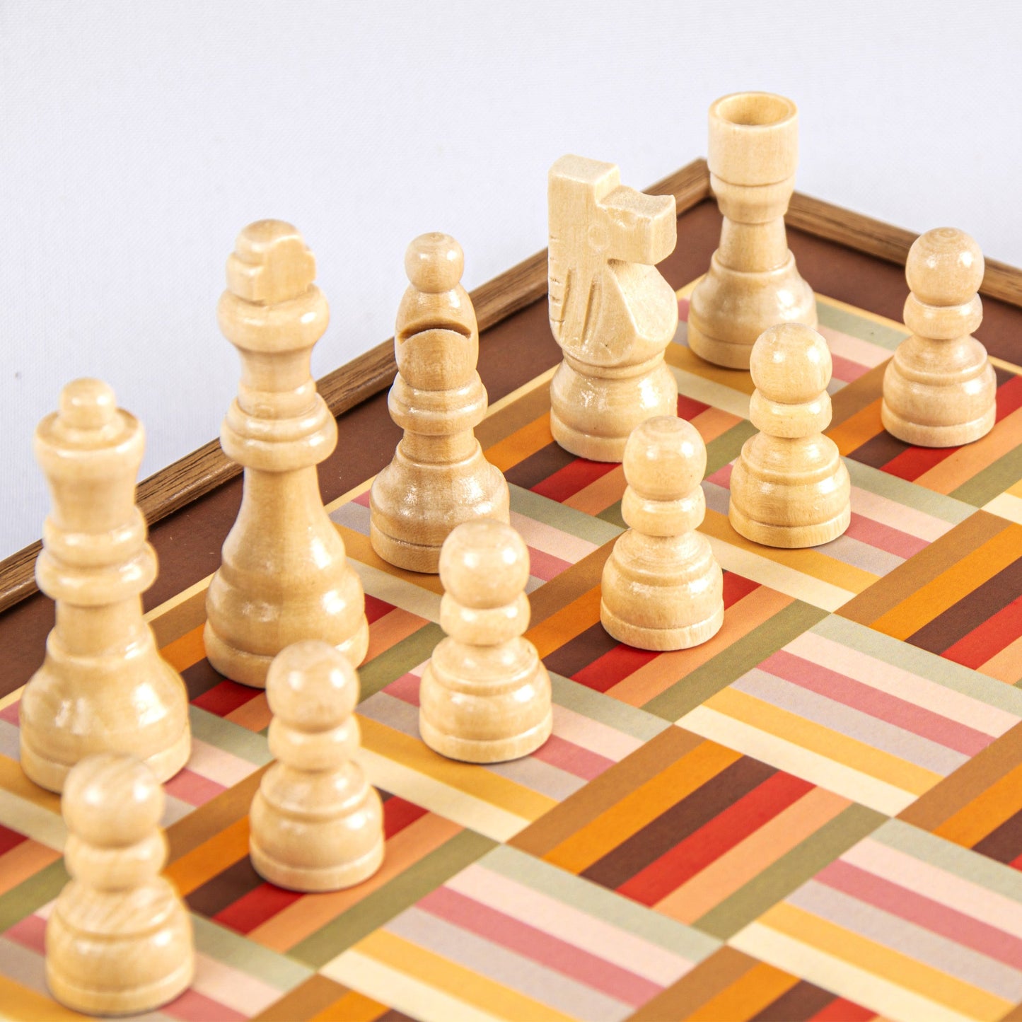 Rainbow 4-in-1 Combo Game Set: Chess, Backgammon, Ludo & Snakes - Premium Combo Games from MANOPOULOS Chess & Backgammon - Just €71.50! Shop now at MANOPOULOS Chess & Backgammon