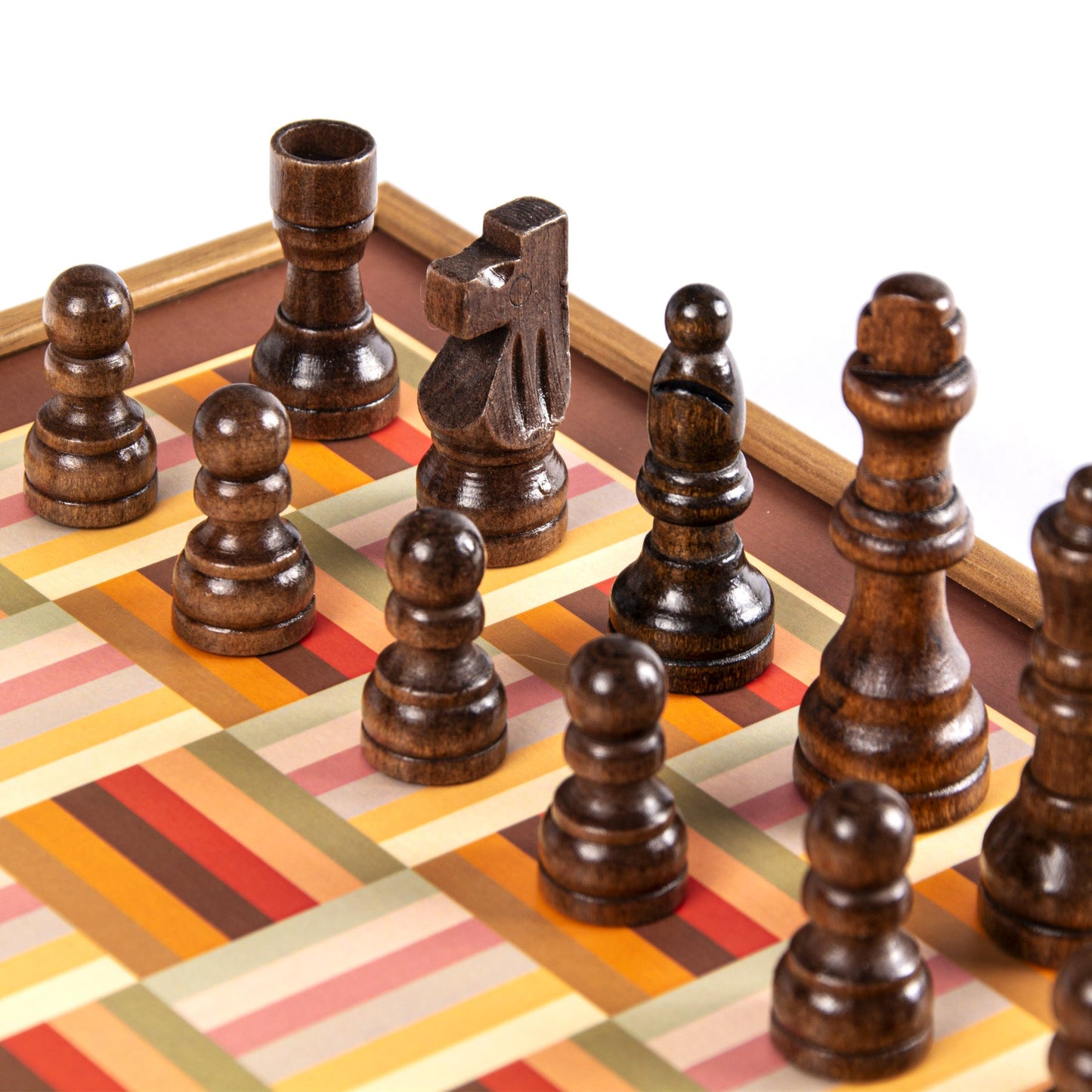 Rainbow 4-in-1 Combo Game Set: Chess, Backgammon, Ludo & Snakes - Premium Combo Games from MANOPOULOS Chess & Backgammon - Just €71.50! Shop now at MANOPOULOS Chess & Backgammon