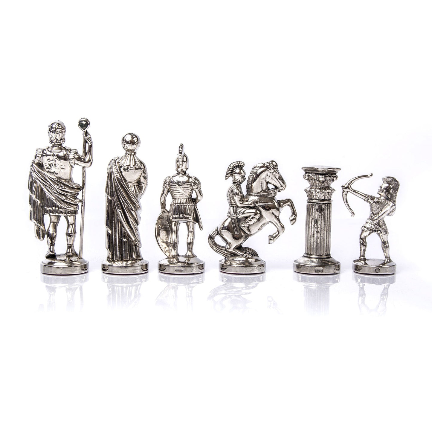 ARCHERS Chessmen (Large) - Gold/Silver - Premium Chess from MANOPOULOS Chess & Backgammon - Just €142! Shop now at MANOPOULOS Chess & Backgammon