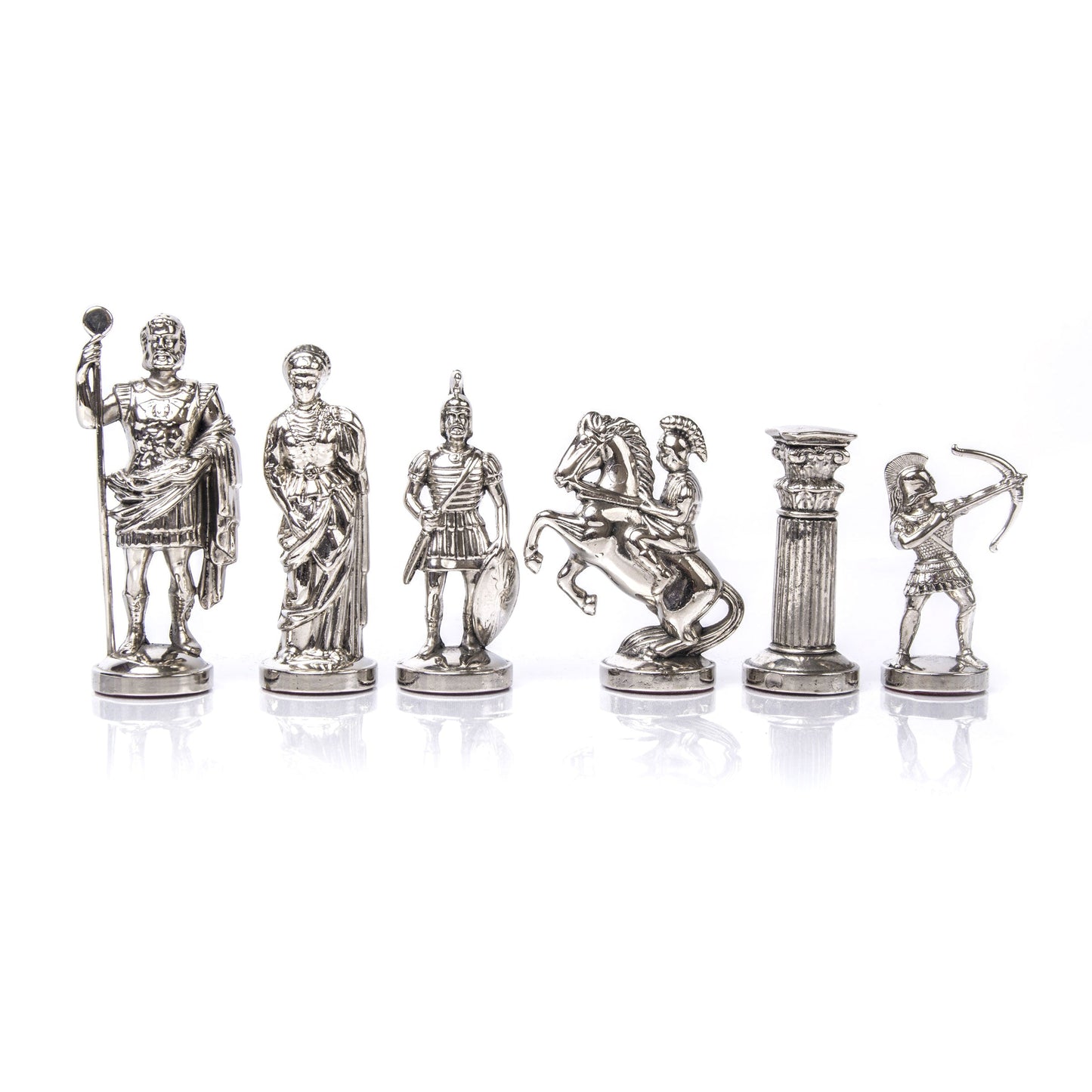 ARCHERS Chessmen (Large) - Gold/Silver - Premium Chess from MANOPOULOS Chess & Backgammon - Just €142! Shop now at MANOPOULOS Chess & Backgammon