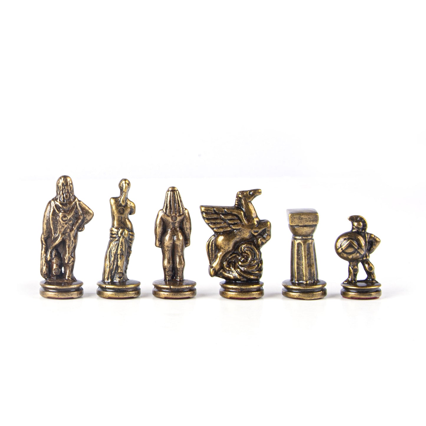 SPARTAN WARRIOR Chessmen (Small) - Blue/Brown - Premium Chess from MANOPOULOS Chess & Backgammon - Just €69.50! Shop now at MANOPOULOS Chess & Backgammon