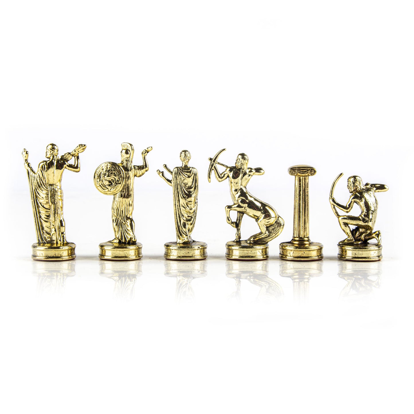 BATTLE OF THE GIANTS Chessmen (Medium) - Gold/Silver - Premium Chess from MANOPOULOS Chess & Backgammon - Just €102! Shop now at MANOPOULOS Chess & Backgammon