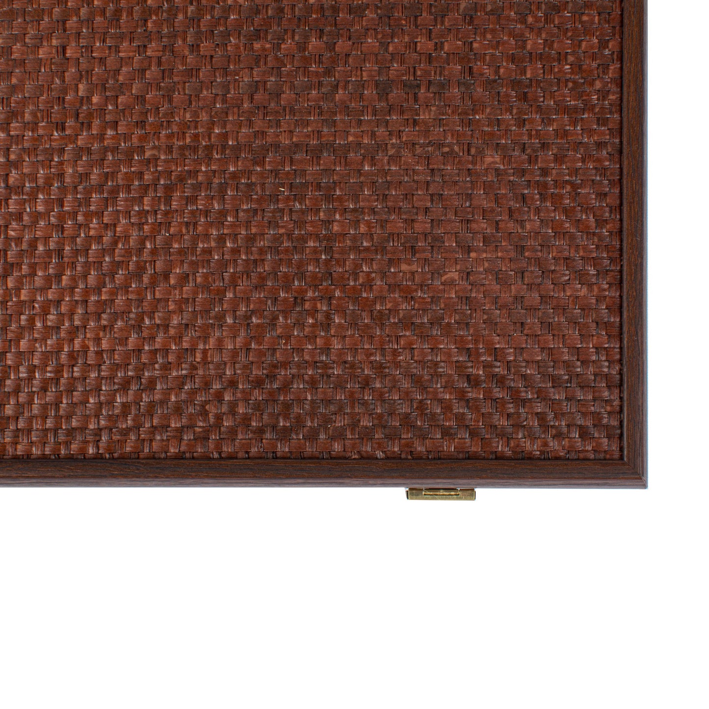 Premium Mahjong Tiles Set in Dark Brown Straw Wooden Case - Premium Dominoes from MANOPOULOS Chess & Backgammon - Just €119! Shop now at MANOPOULOS Chess & Backgammon
