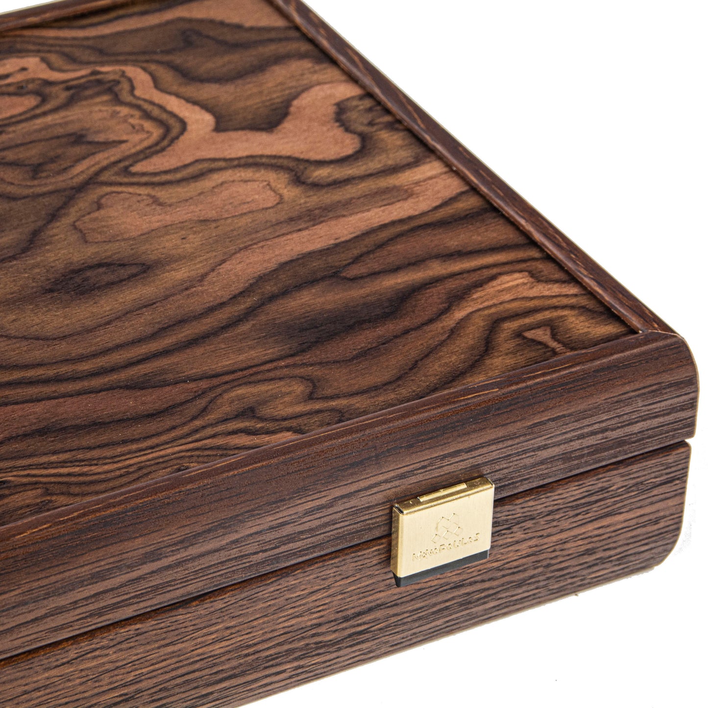 Luxury Mahjong Tiles Set in California Walnut Burl Case