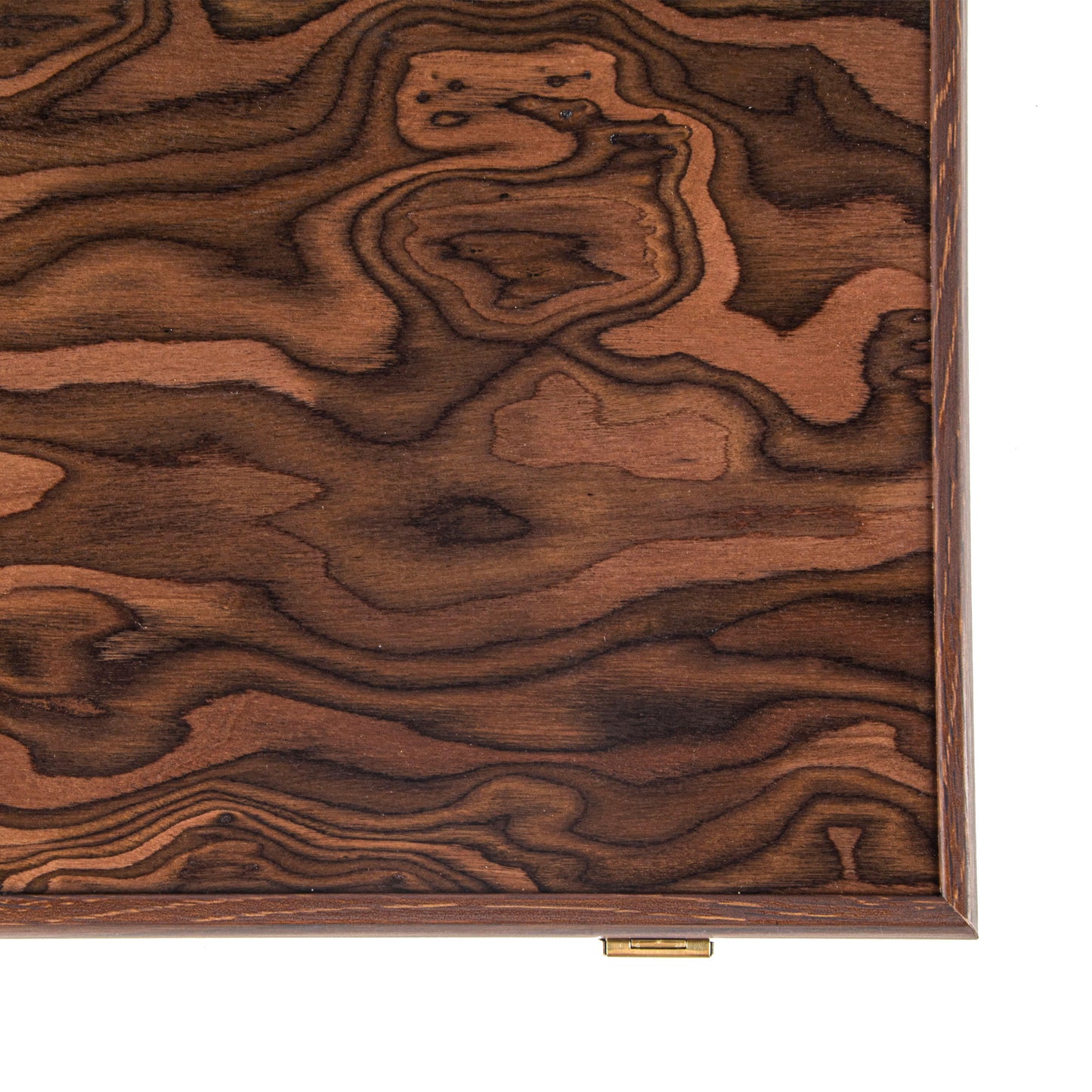 Luxury Mahjong Tiles Set in California Walnut Burl Case