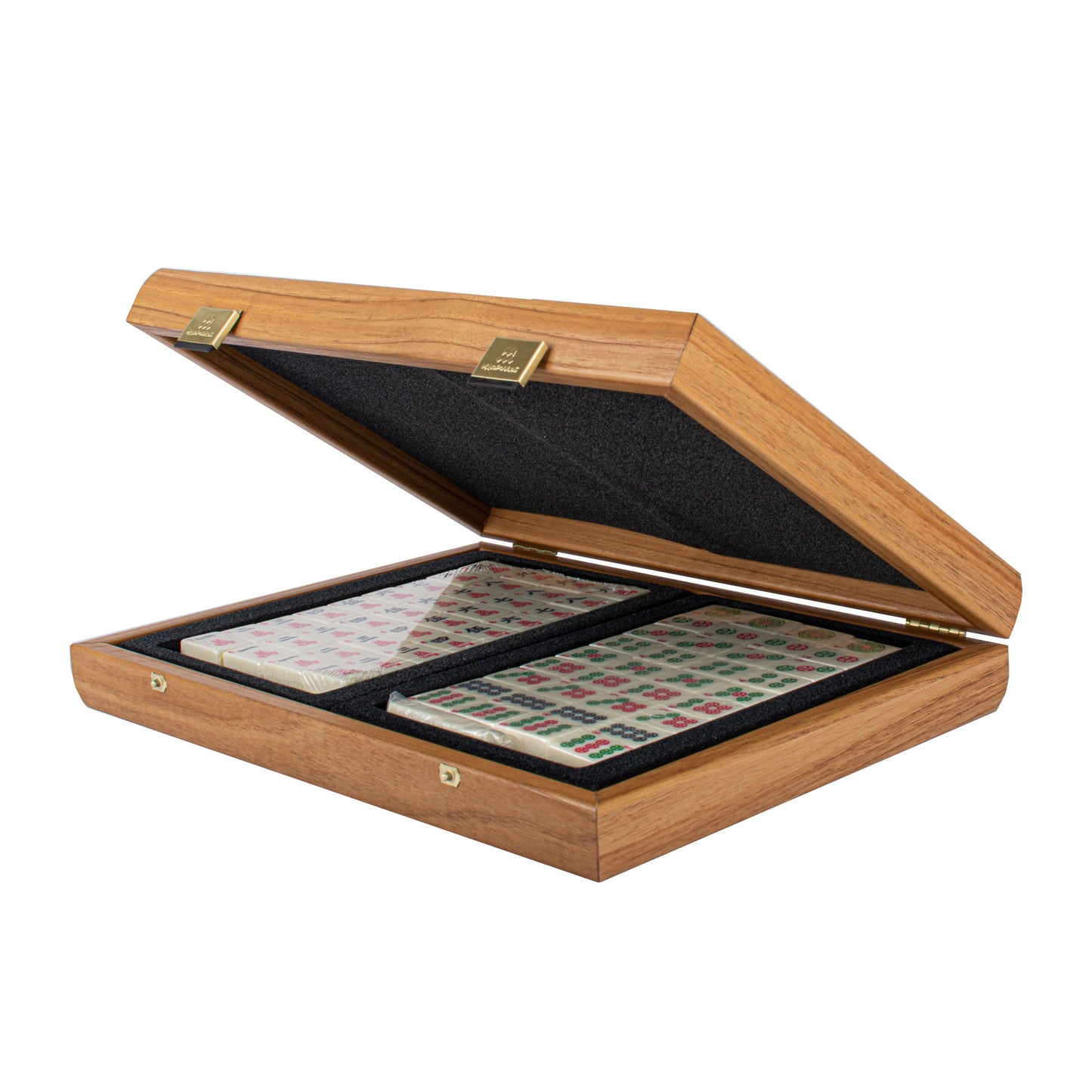 Premium Mahjong Tiles set in Walnut Wooden Case - Premium Dominoes from MANOPOULOS Chess & Backgammon - Just €99! Shop now at MANOPOULOS Chess & Backgammon