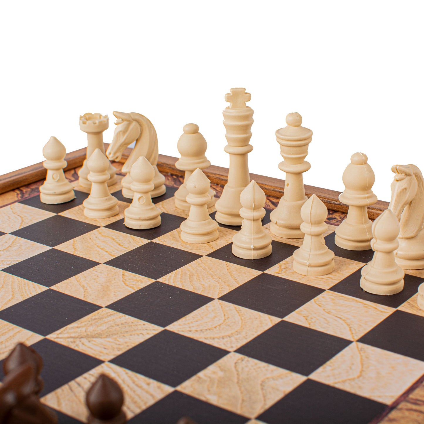 Traditional Style 2-in-1 Combo Game Set: Chess & Backgammon - Premium Combo Games from MANOPOULOS Chess & Backgammon - Just €42.90! Shop now at MANOPOULOS Chess & Backgammon