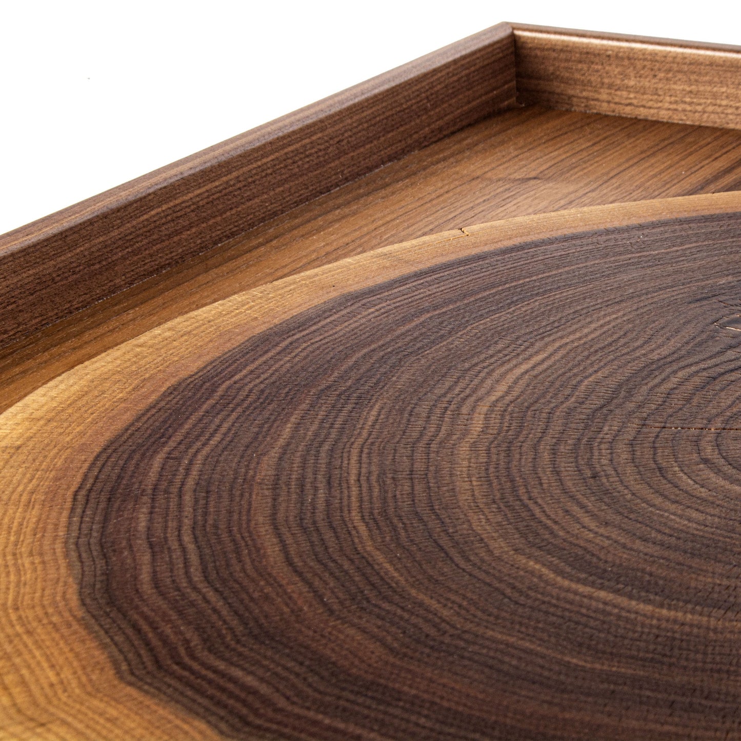 Handcrafted Wooden Tray with Natural Walnut Trunk - Luxury Game Room Decor - Premium Decorative Objects from MANOPOULOS Chess & Backgammon - Just €195.80! Shop now at MANOPOULOS Chess & Backgammon