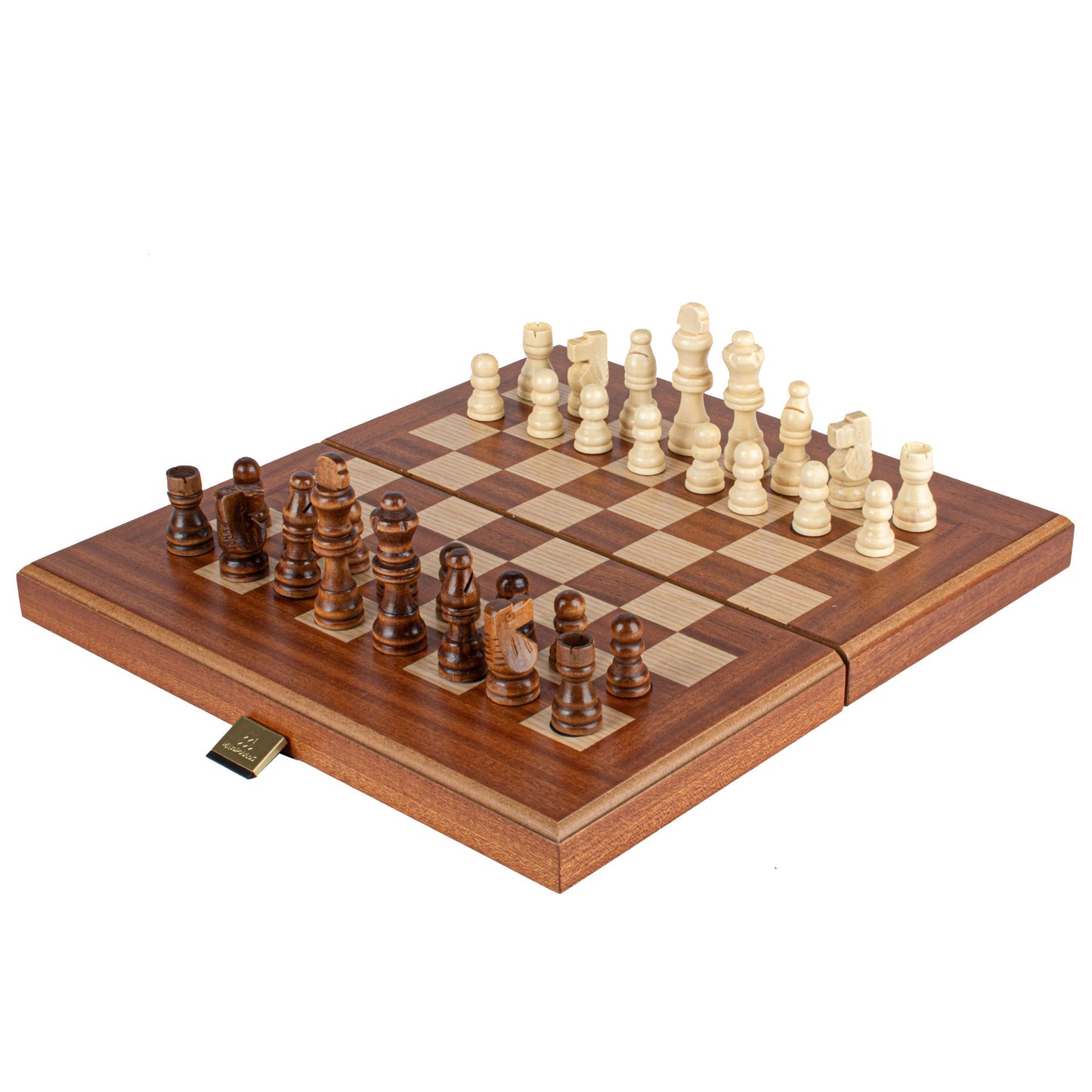 MAHOGANY Chess & Backgammon Board in black color - Premium Backgammon from MANOPOULOS Chess & Backgammon - Just €79.50! Shop now at MANOPOULOS Chess & Backgammon