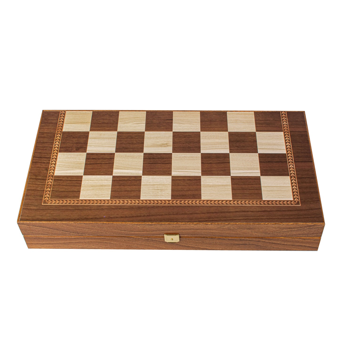 Handcrafted Olive Branch Design Backgammon Set (4 Sizes)