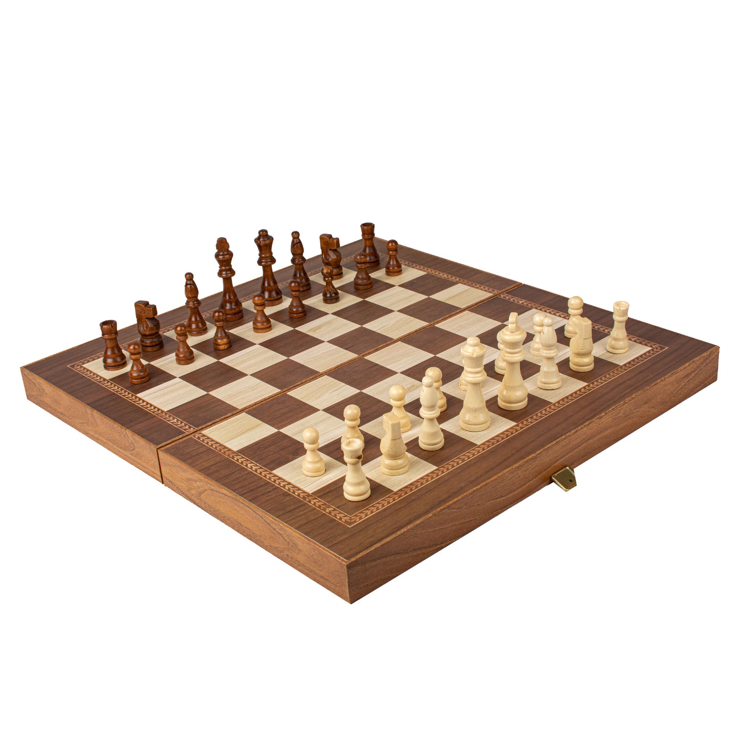 Handcrafted Olive Branch Design Backgammon Set (4 Sizes)