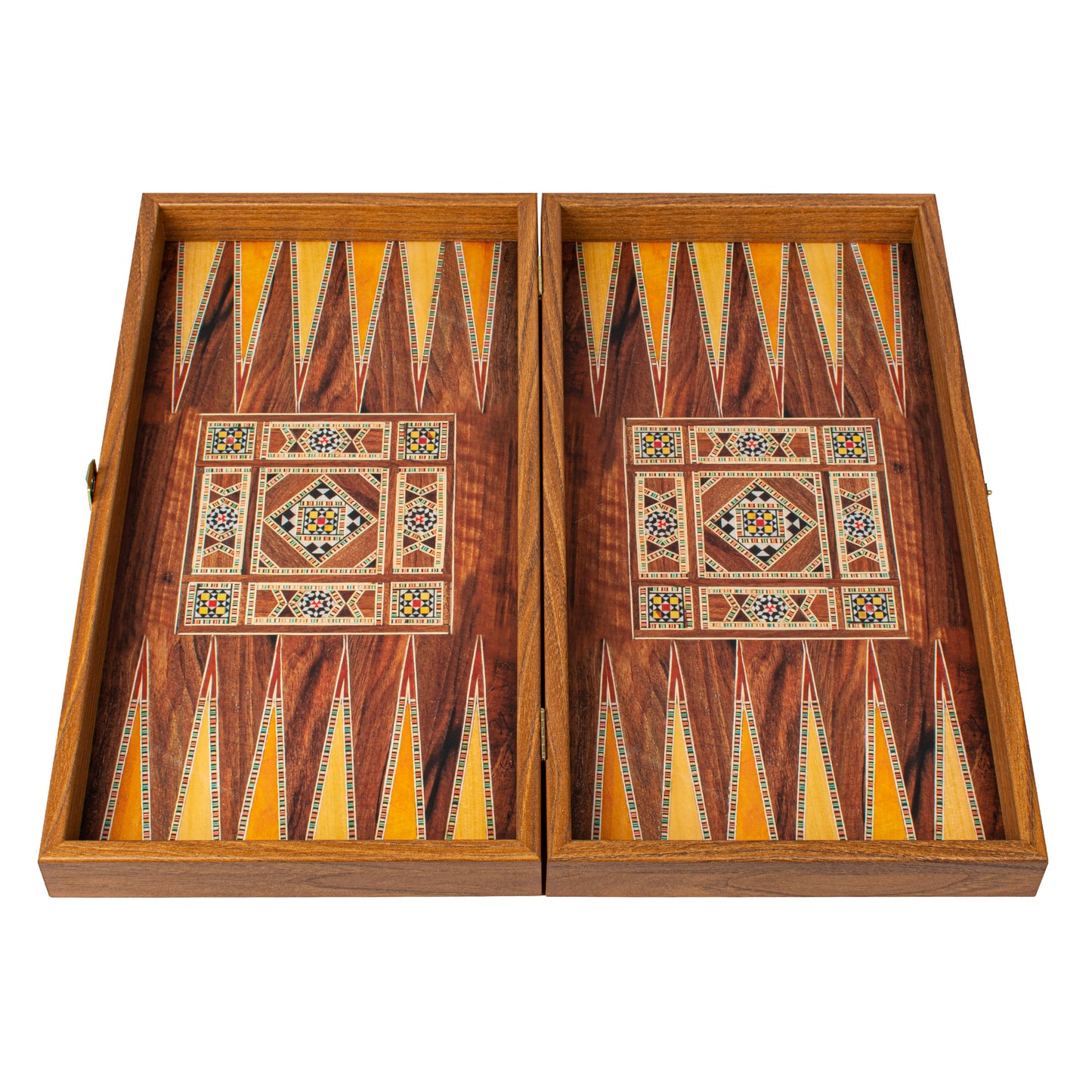 Handcrafted Masaic Traditional Style Backgammon Set (4 Sizes)