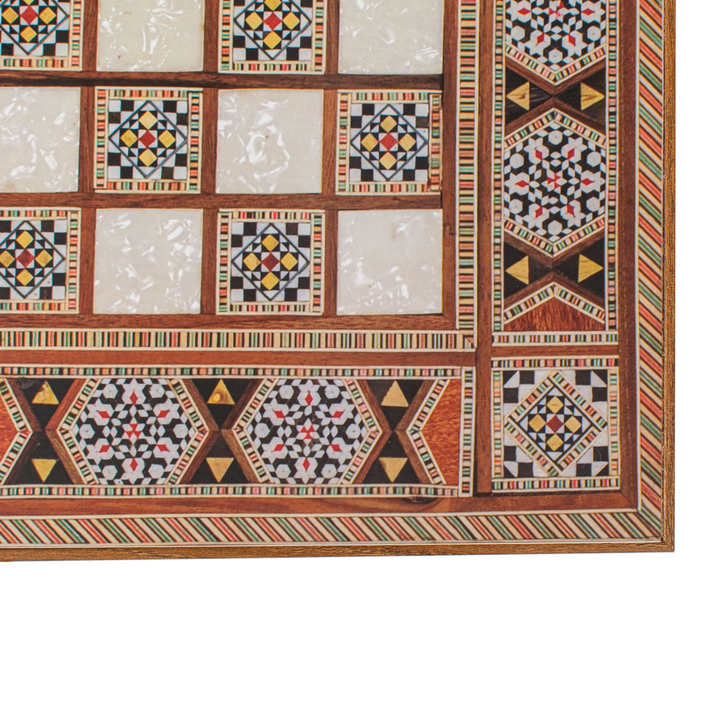 Handcrafted Masaic Traditional Style Backgammon Set (4 Sizes)