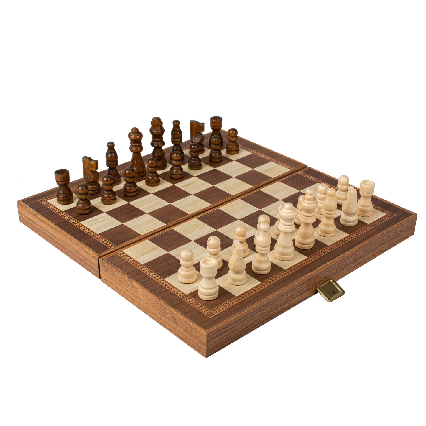Handcrafted Olive Branch Design Backgammon Set (4 Sizes)