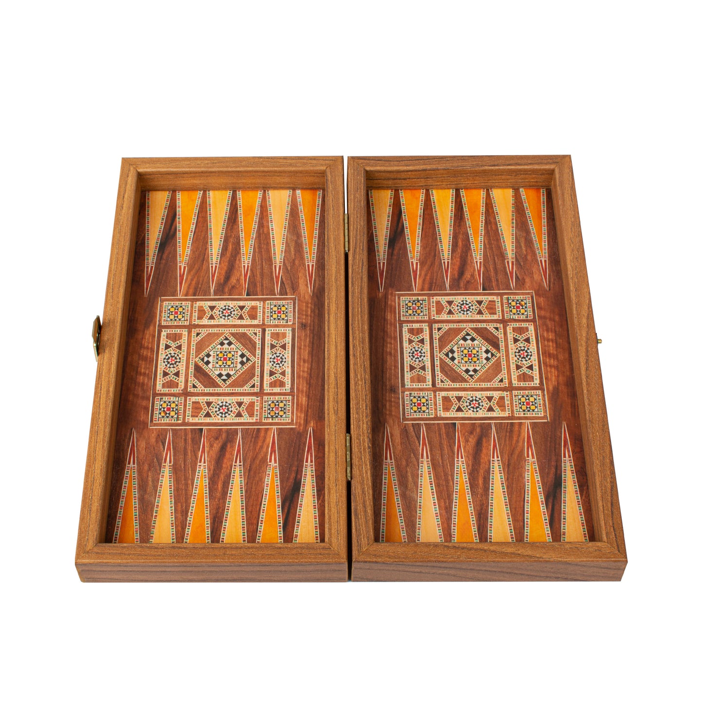 Handcrafted Masaic Traditional Style Backgammon Set (4 Sizes)
