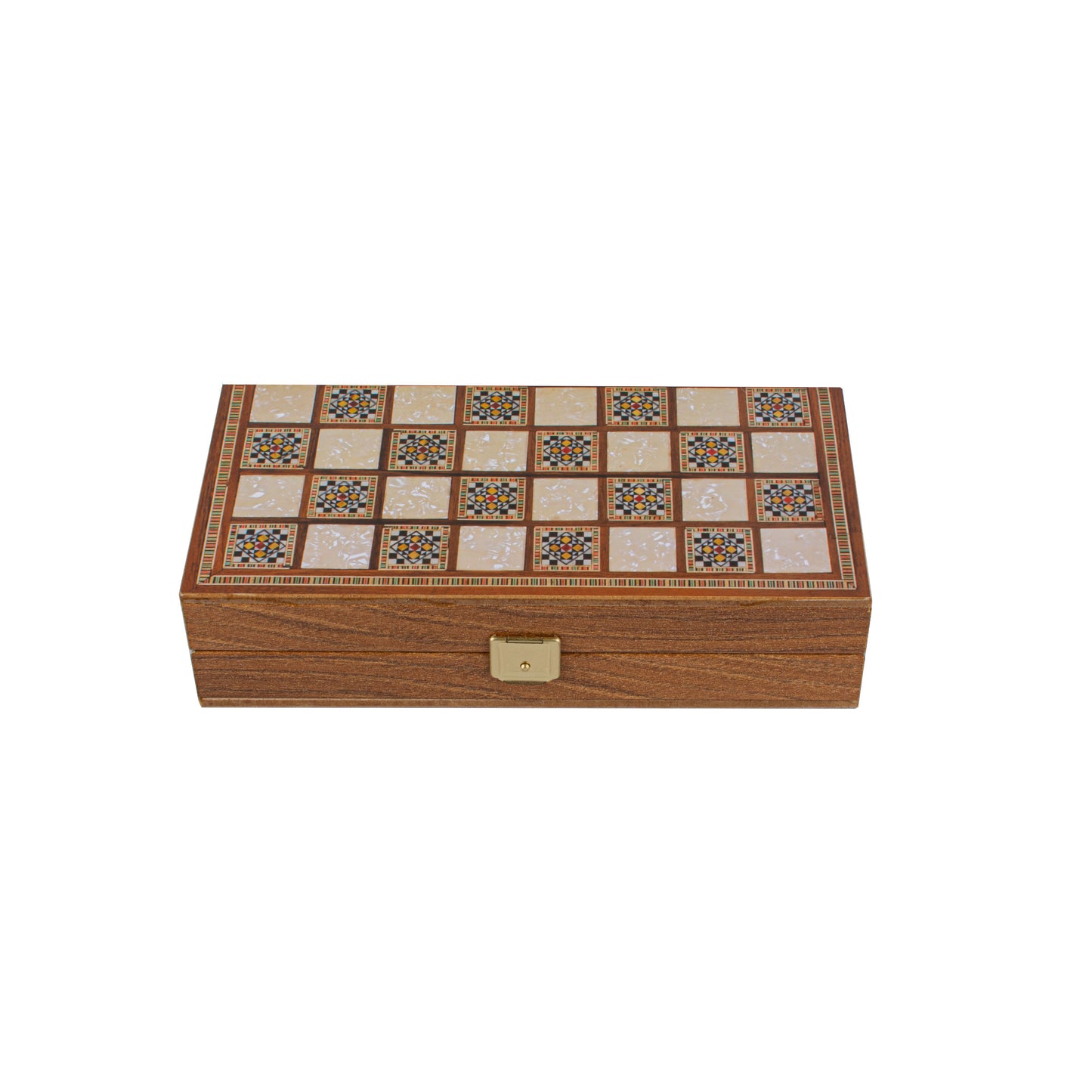 Handcrafted Masaic Traditional Style Backgammon Set (4 Sizes)