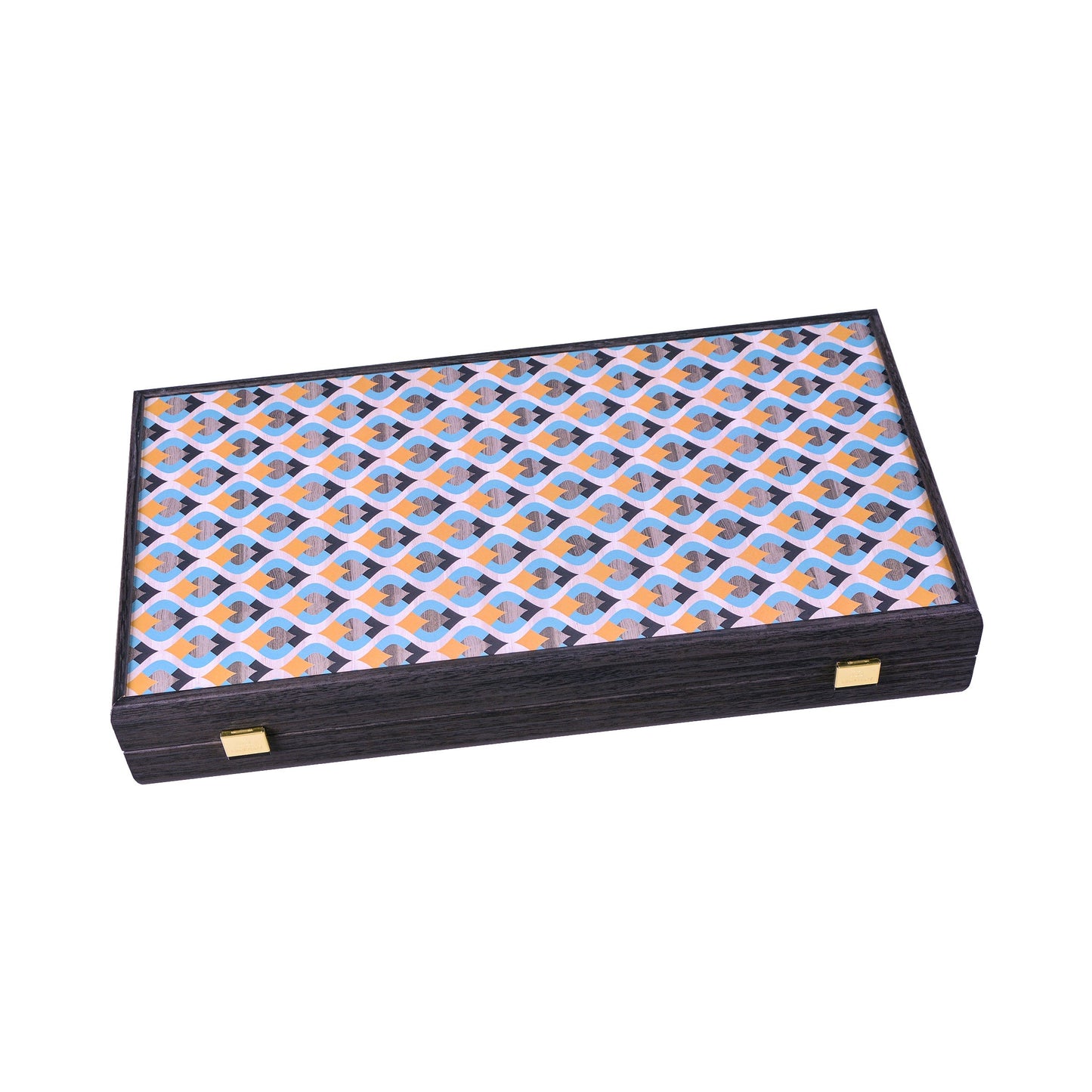 Handcrafted Arabesque Art Backgammon Set - Elegant and Harmonious Design - Premium Backgammon from MANOPOULOS Chess & Backgammon - Just €79! Shop now at MANOPOULOS Chess & Backgammon