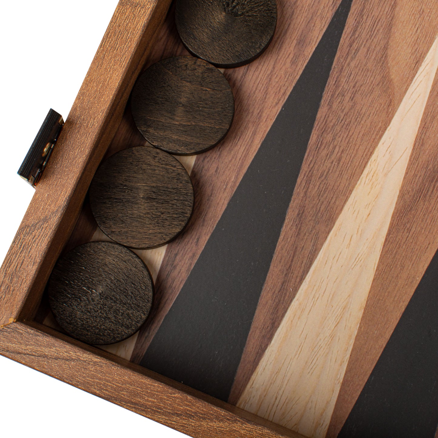Handcrafted Walnut Replica Wood Backgammon Set (4 Sizes)