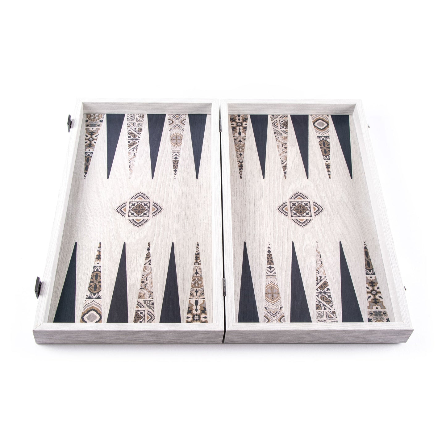Moroccan Mosaic Art Backgammon Set - Bold and Vibrant Design - Premium Backgammon from MANOPOULOS Chess & Backgammon - Just €79! Shop now at MANOPOULOS Chess & Backgammon