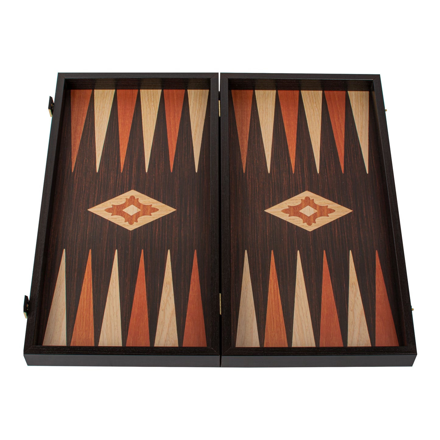 Handcrafted Wenge Replica Wood Backgammon Set - Classic Design and Quality Materials