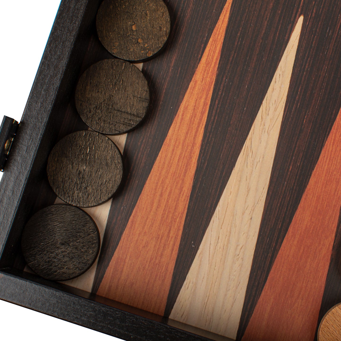 Handcrafted Wenge Replica Wood Backgammon Set - Classic Design and Quality Materials