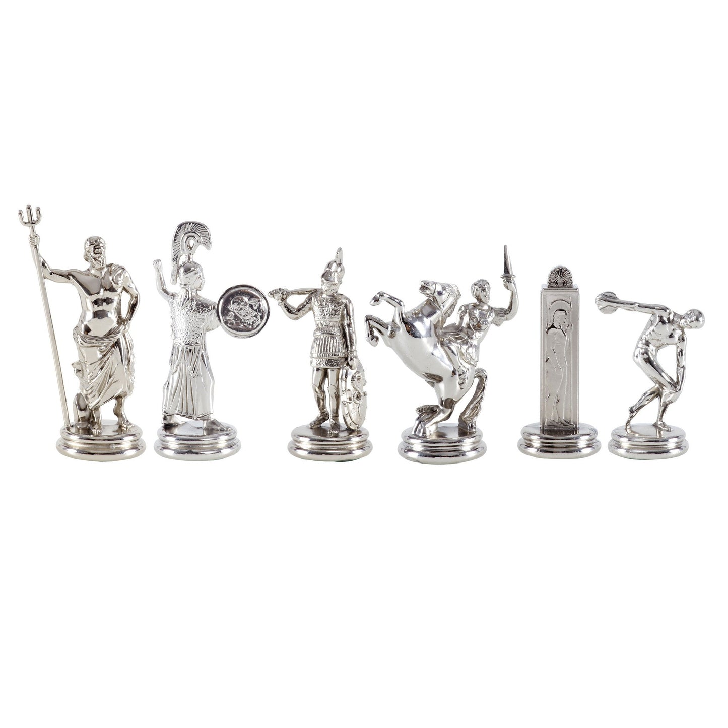 DISCUS THROWER Chessmen (Extra Large) - Gold/Silver - Premium Chess from MANOPOULOS Chess & Backgammon - Just €350! Shop now at MANOPOULOS Chess & Backgammon