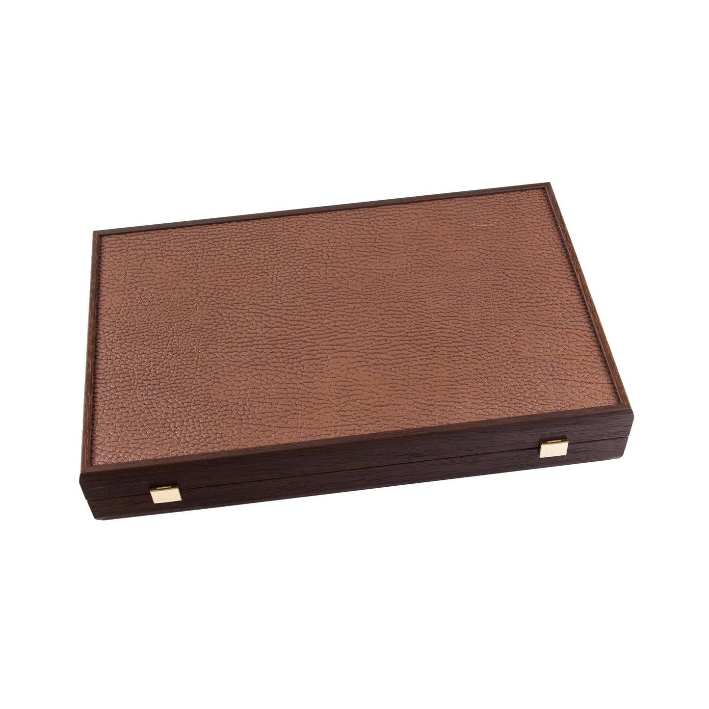 Premium Leatherette Caramel Brown Backgammon Set - Premium Backgammon from MANOPOULOS Chess & Backgammon - Just €215! Shop now at MANOPOULOS Chess & Backgammon