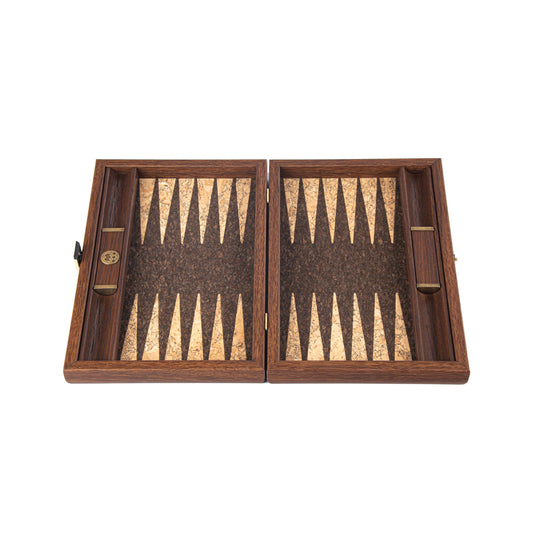 Premium Handcrafted Natural Cork Backgammon Set with Cube Design and Olive Wood Checkers - Premium Backgammon from MANOPOULOS Chess & Backgammon - Just €118.50! Shop now at MANOPOULOS Chess & Backgammon