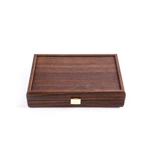 Luxury Domino Set in Dark Walnut Replica Wooden Case - Premium Dominoes from MANOPOULOS Chess & Backgammon - Just €53.90! Shop now at MANOPOULOS Chess & Backgammon