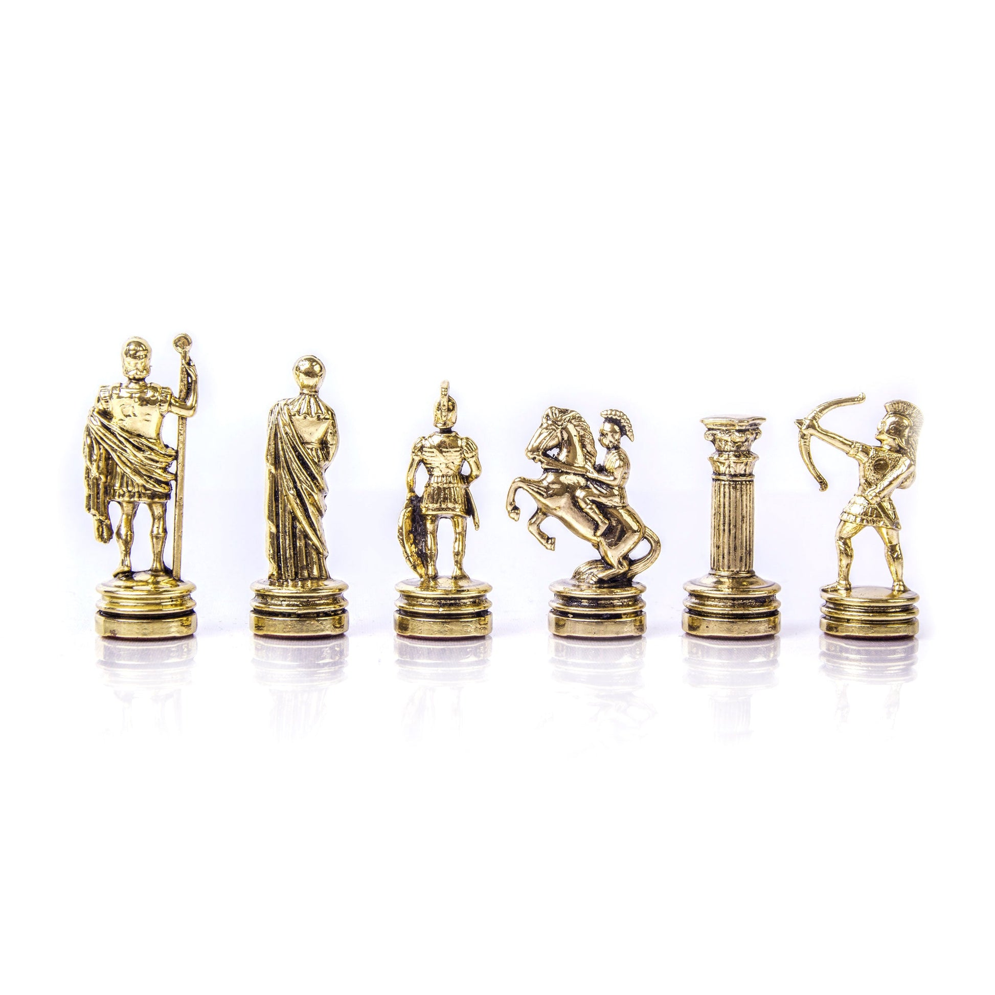 ARCHERS Chessmen (Small) - Gold/Silver - Premium Chess from MANOPOULOS Chess & Backgammon - Just €69.50! Shop now at MANOPOULOS Chess & Backgammon