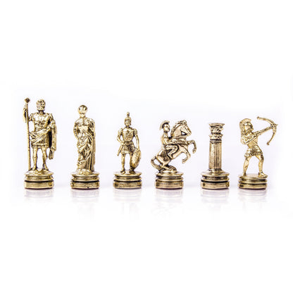 ARCHERS Chessmen (Small) - Gold/Silver - Premium Chess from MANOPOULOS Chess & Backgammon - Just €69.50! Shop now at MANOPOULOS Chess & Backgammon