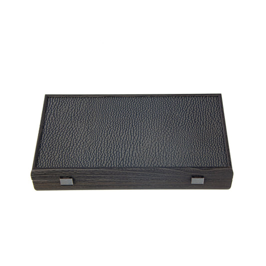 Luxury Poker Set in Black Wooden Case with Black Leatherette Top - Premium Poker Set from MANOPOULOS Chess & Backgammon - Just €190! Shop now at MANOPOULOS Chess & Backgammon