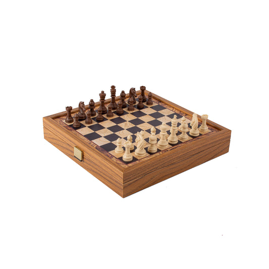 Traditional Style 2-in-1 Combo Game Set: Chess & Backgammon - Premium Combo Games from MANOPOULOS Chess & Backgammon - Just €42.90! Shop now at MANOPOULOS Chess & Backgammon