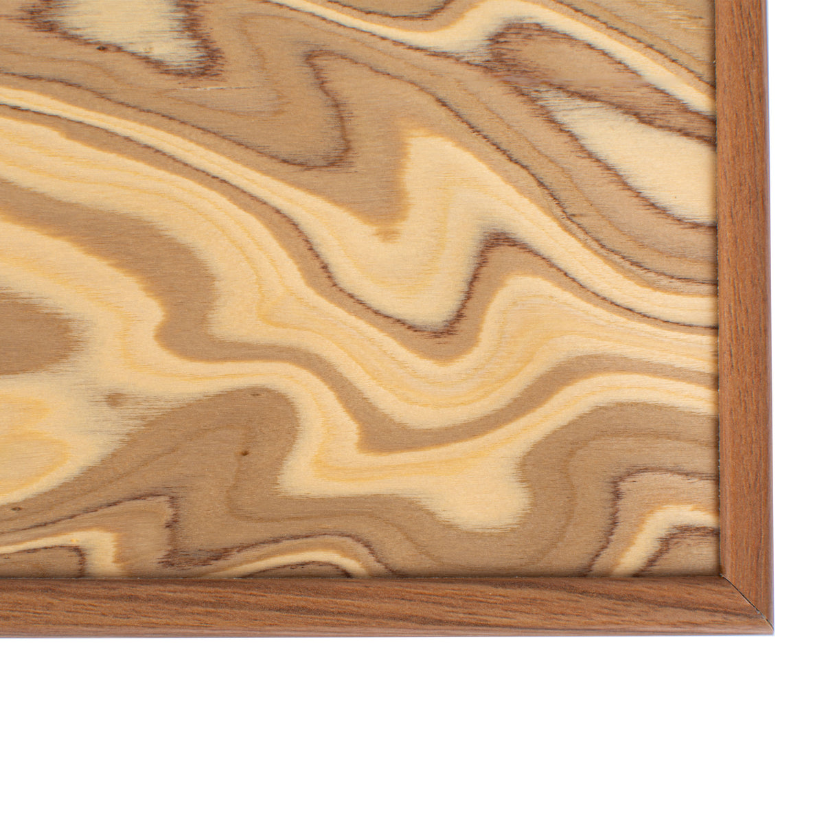 Premium Handcrafted Olive Burl Backgammon Set with Olive Wood Checkers