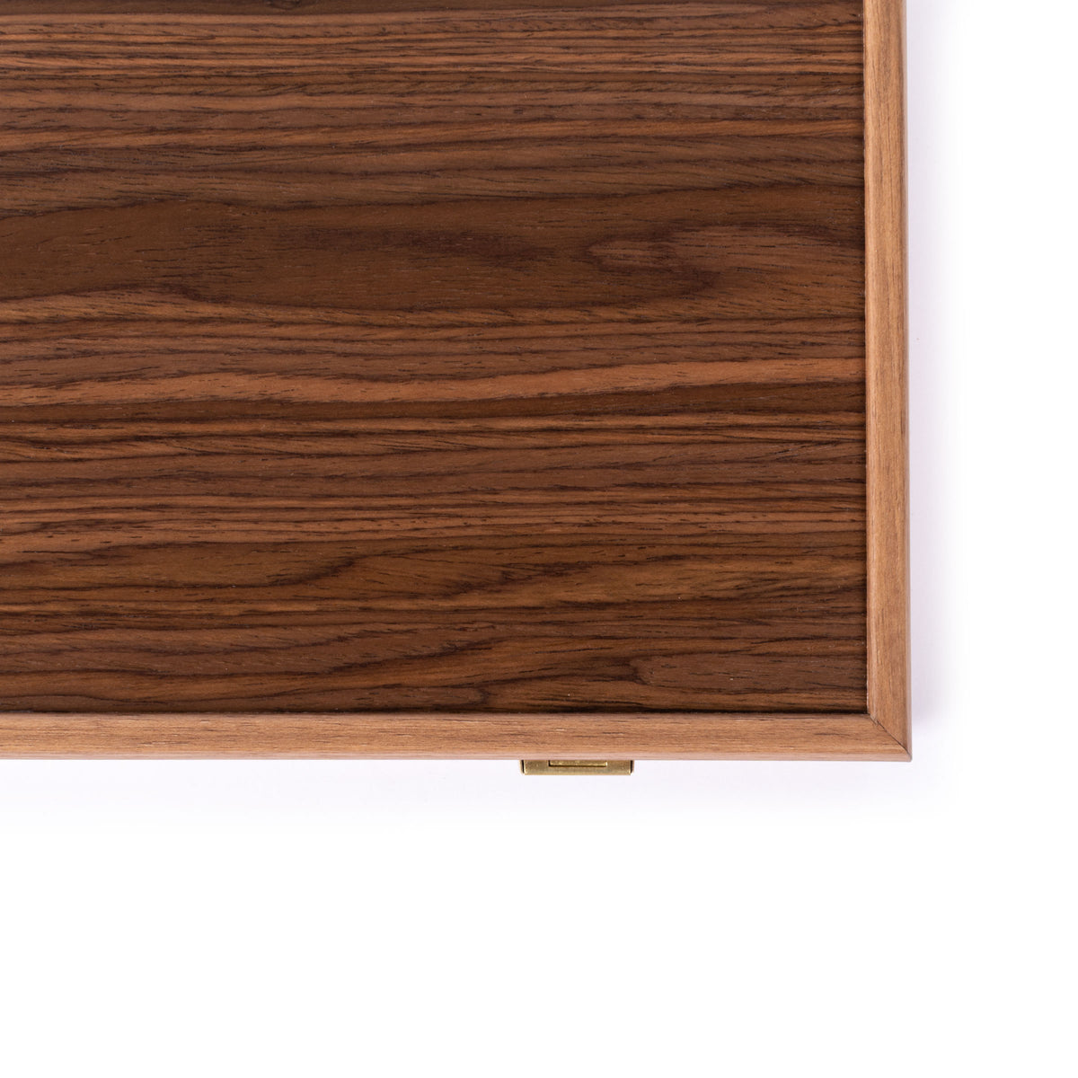 Handcrafted American Walnut Backgammon Set - Elegant Marquetry Design